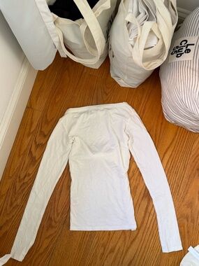 The Line by K Cream Long Sleeve Top